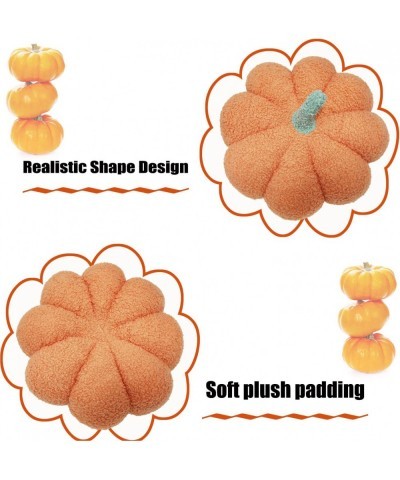 Pumpkin Pillow Plush Plush Stuffed Pumpkin Plush Toy Soft Decorative Throw Pillow Thanksgiving Christmas Pumpkin Plush Decor ...