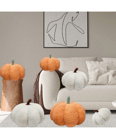 Pumpkin Pillow Plush Plush Stuffed Pumpkin Plush Toy Soft Decorative Throw Pillow Thanksgiving Christmas Pumpkin Plush Decor ...