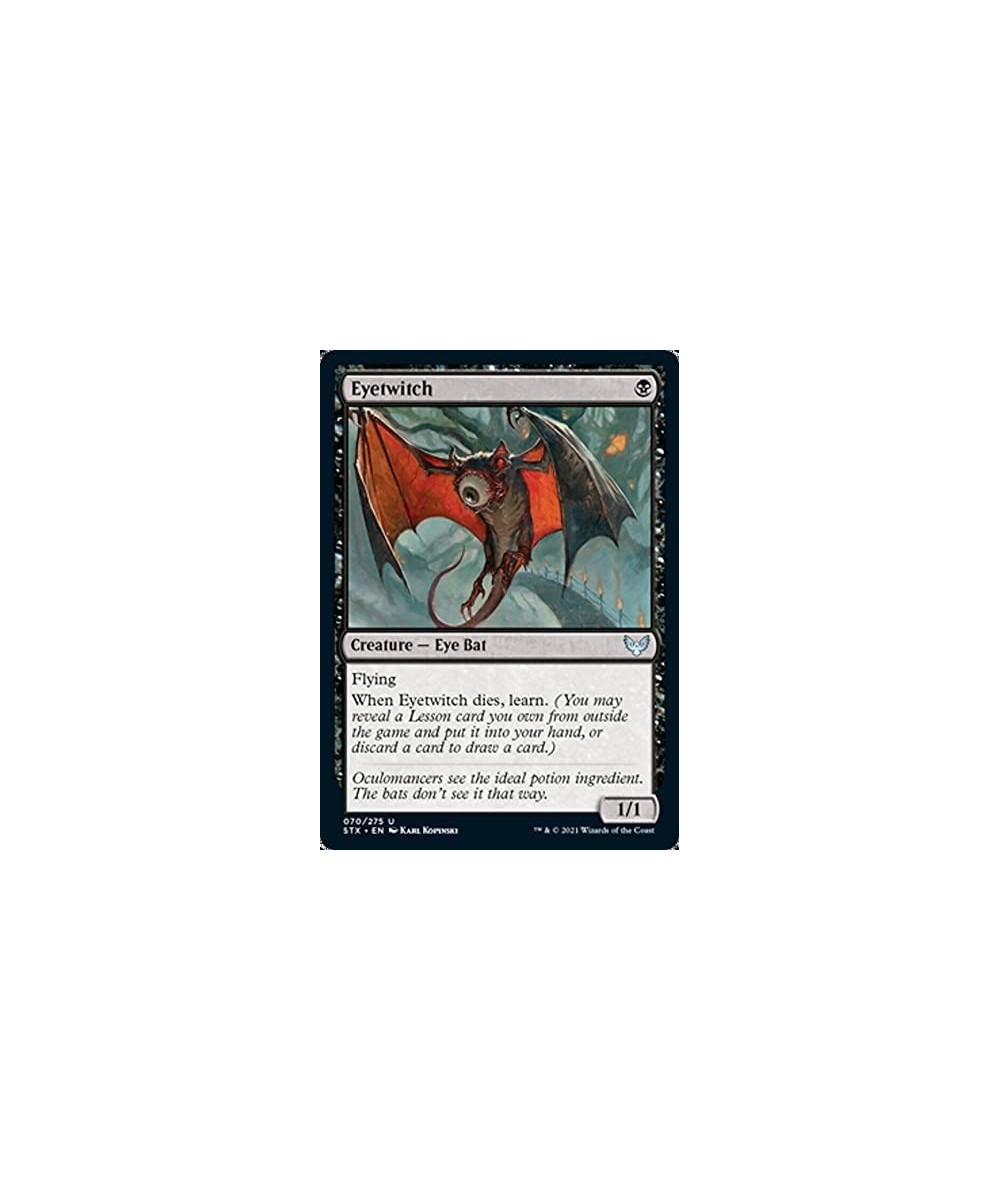 Magic: The Gathering - Eyetwitch (070) - Strixhaven: School of Mages $10.73 Trading Cards & Accessories