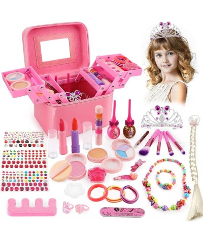 36 Pcs Kids Makeup Kit for Girl Washable Kids Makeup kit Real Cosmetic Safe & Non-Toxic Kids Makeup Beauty Set for Girls Hall...