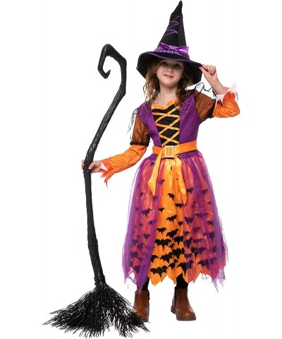 Halloween Child light up polka dots witch tutu costume for girl dress up (Medium (8-10yr)) $18.78 Kids' Costumes