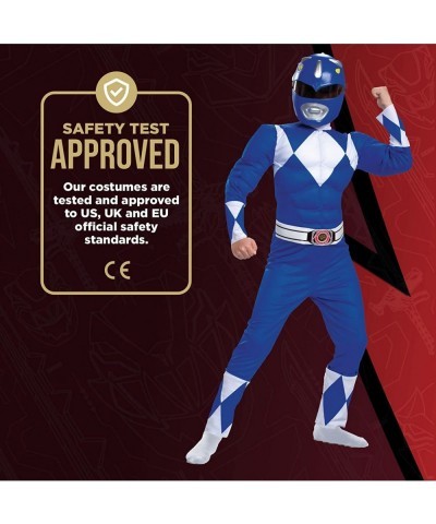 Power Rangers Boys Blue Ranger Costume $36.87 Kids' Costumes