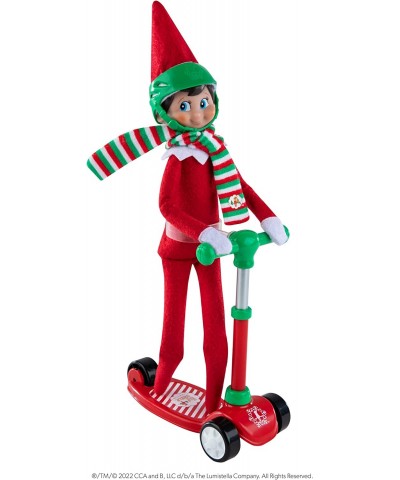 Elf on The Shelf Scout Boy (Blue Eyed Boy) with Elves at Play Stand-N-Scoot $71.95 Stuffed Animals & Teddy Bears