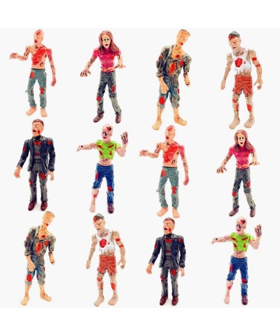 Zombie Action Figures Realistic Hand Painted Toy Figurine Models 12pcs $28.01 Action Figures