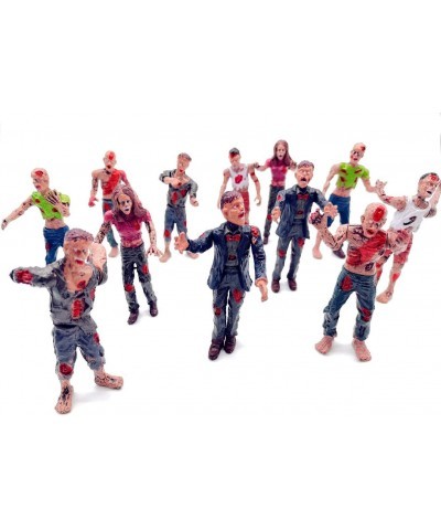 Zombie Action Figures Realistic Hand Painted Toy Figurine Models 12pcs $28.01 Action Figures