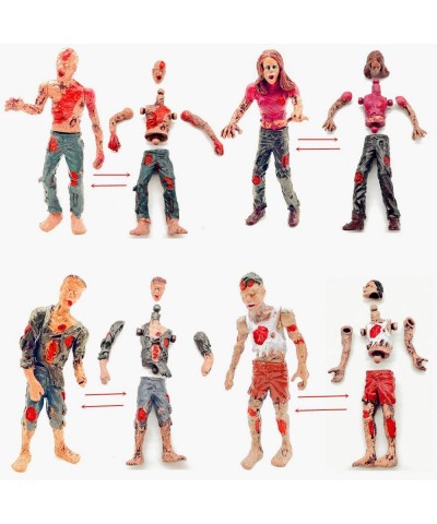 Zombie Action Figures Realistic Hand Painted Toy Figurine Models 12pcs $28.01 Action Figures