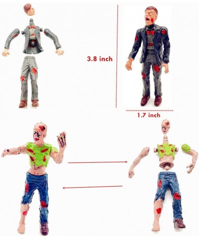 Zombie Action Figures Realistic Hand Painted Toy Figurine Models 12pcs $28.01 Action Figures