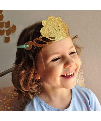 Mermaid Crowns | Mermaid Party - Mermaid Birthday Party - Under the Sea Party - Seashell Crown - Mermaid Party Supply - Merma...