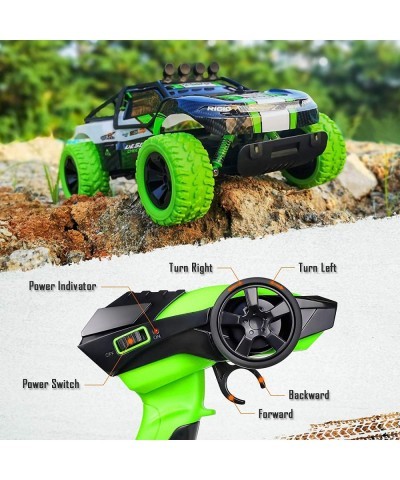 RC Car 1:16 Scale Remote Control Car Off Road 18 KM/H with Two Rechargeable Batteries for 40+ Min Play Fast RC Monster Vehicl...