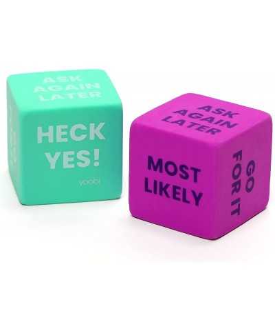 | Eraser 2pk Fortune Dice | Fun Phrase on Sides | Smudge-Free | Latex Free PVC Free FSC Certified Packaging | 1” x 1” x 1” $1...