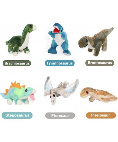 Dinosaur House with 6 Plush Dinosaurs Stuffed Animal Great Set Toy Childrens Day Gift for Boys and Girls 7.8 inch $43.26 Stuf...