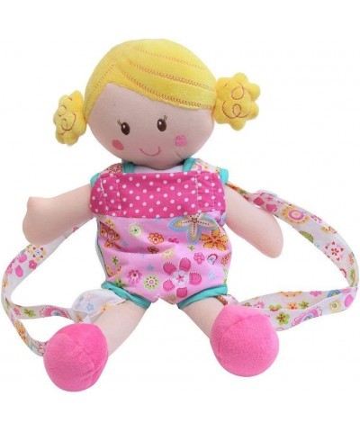 Patchwork Pink Doll Front Carrier with Straps $22.94 Doll Accessories