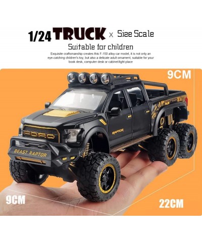 Pickup Toy Trucks for Boys F150 Alloy Toy Trucks with Sound and Light Pull Back Pickup Toys for Gifts Ornaments Collection $4...