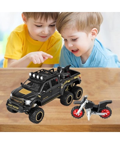 Pickup Toy Trucks for Boys F150 Alloy Toy Trucks with Sound and Light Pull Back Pickup Toys for Gifts Ornaments Collection $4...