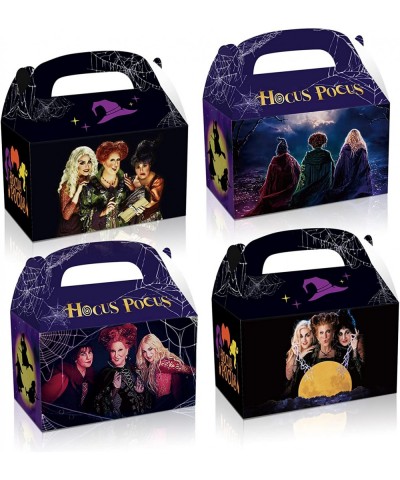 12Pcs Hocus Witch Pocus Birthday Party Supplies Kids Party Treat Boxes Candy Gift Bags Party Favors for Halloween Theme Party...