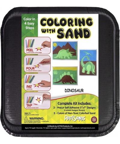 Dinosaurs Sand Painting Craft Kit Multiple (9202) $21.64 Craft Kits