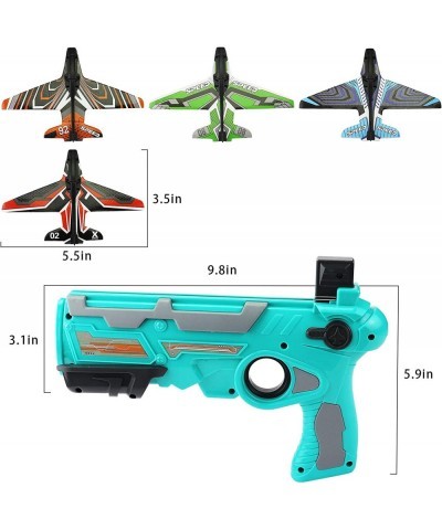 Catapult Plane One-Click Ejection Model Foam Airplane with 4 Pcs Glider Foam Gliders Toys Great Outdoor Play Gift for Kids $1...