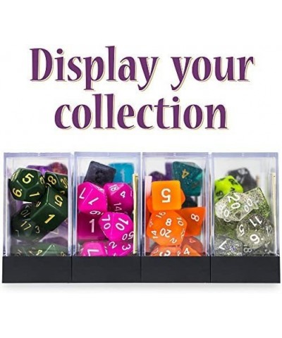 Series III - Polyhedral Dice Set for Tabletop RPG Adventure Games with a Dice Box - DND Dice Set Suitable for Dungeons and Dr...