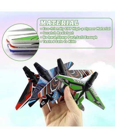 Catapult Plane One-Click Ejection Model Foam Airplane with 4 Pcs Glider Foam Gliders Toys Great Outdoor Play Gift for Kids $1...