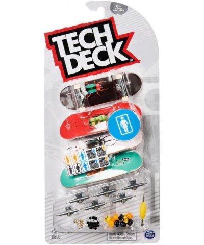 TECH DECK Ultra DLX Fingerboard 4-Pack Girl Skateboards $43.60 Finger Toys