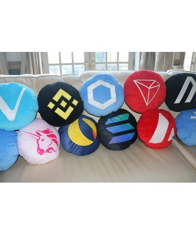 Terra Luna Pillow - Round Stuffed Plush Crypto Pillow.Shop Luna Plush Pillow $35.13 Kids' Plush Toy Pillows