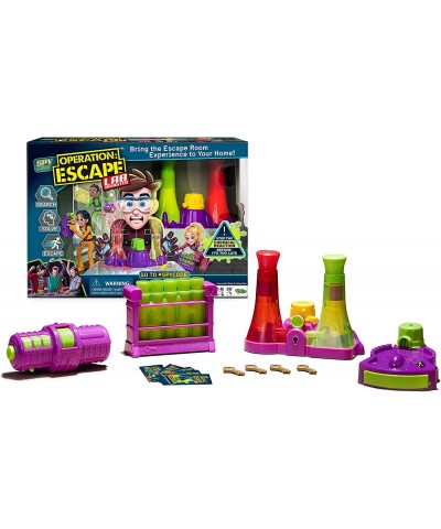 Moose Racing Spy Code Operation Escape Lab Including 3 Challenges to Stop The Chemical Reaction Multi (91010) $68.88 Board Games