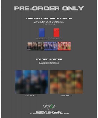 Stray Kids - ODDINARY [SCANNING ver.] (Mini Album) Album+Pre Order Limited Benefits+BolsVos K-POP eBook (21p) 3EA BolsVos Sti...