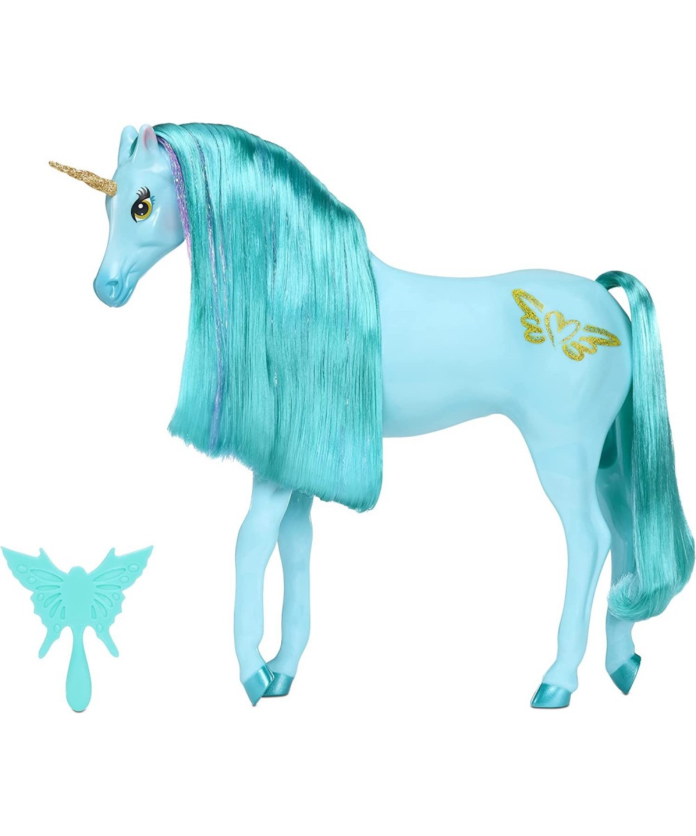 MGA's Dream Ella Unicorn - Ocean | Teal Unicorn for Fashion Dolls Blue $22.96 Dolls