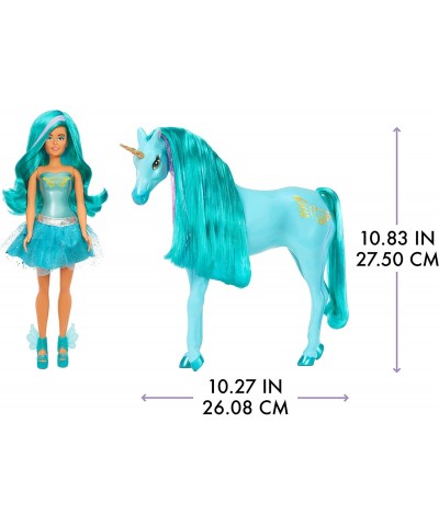 MGA's Dream Ella Unicorn - Ocean | Teal Unicorn for Fashion Dolls Blue $22.96 Dolls