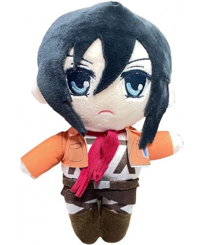 Mikasa Plush Toy Doll Anime Cartoon Soft Stuffed Doll Plush Pillow Toy Plushies Figure Stuffed Throw Pillow Sofa Chair Decor ...