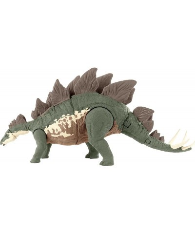 Jurassic World Camp Cretaceous Mega Destroyers Stegosaurus Dinosaur Action Figure Toy Gift with Movable Joints Attack and Bre...