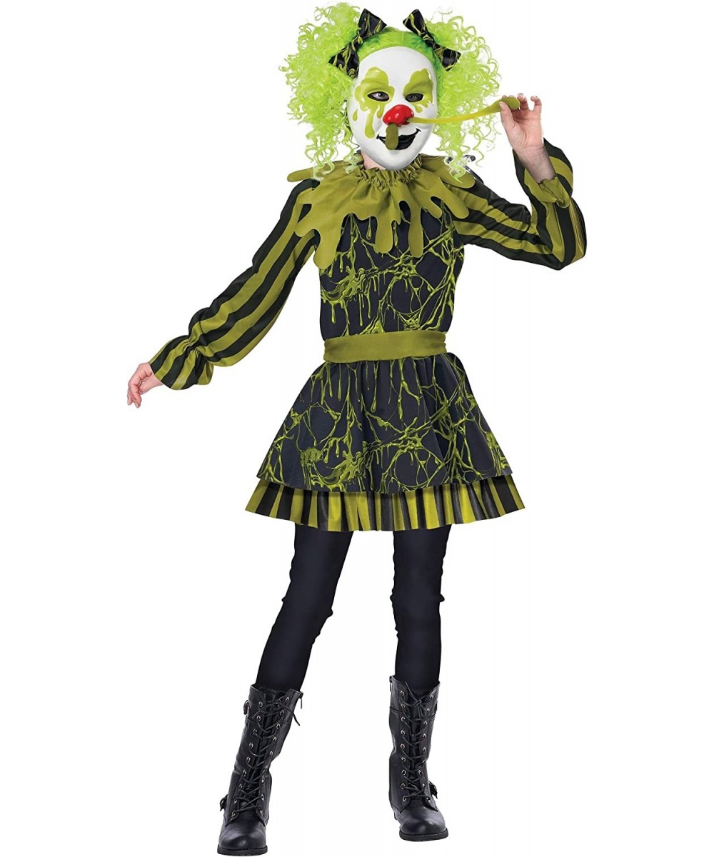 Snots Of Fun Clown Costume for Girls $42.52 Kids' Costumes