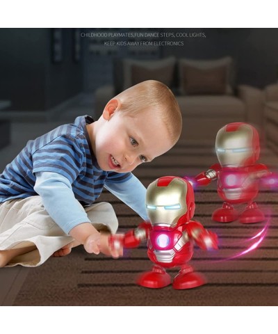 Dancing Robot Toys 3 4 5 6 7 8 Year Old Interactive Electric Toys for Kids with Flashing Lights & Music Walking Dancing Toy B...