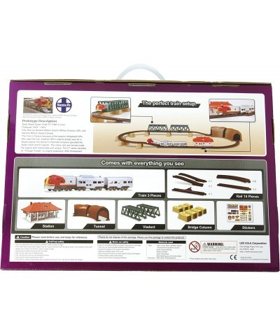 1950 Santa Fe Super Chief F7 EMD Battery Operated Train Set $93.99 Toy Vehicle Playsets