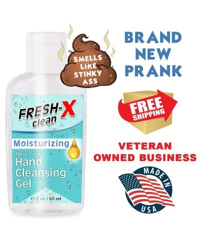 3 Bottles Hand Cleansing Gel - Stinky Hand Sanitizer Prank - 2 oz - Looks Normal But Smells Like Horrible - Smells Gross - Fu...