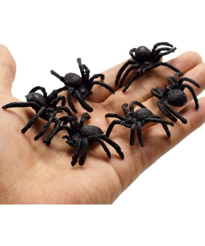 Realistic Plastic Spider Toys Halloween Prank Props Small Size Funny Halloween Decorations 30pcs $18.27 Gags & Practical Joke...