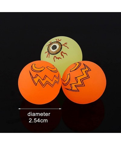 12Pcs Glow in The Dark Halloween Bouncing Balls Halloween Bouncy Balls for Kids Halloween Eyeballs 1inch Halloween Party Bags...