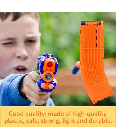 15 Darts Banana Curved Clips Soft Bullet Quick Reload Clips Compatible for Nerf Elite Magazine Toy Gun (Orange Pack of 3) $29...