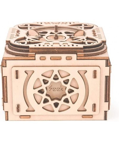 Puzzle Boxes with Hidden Compartments 3D Wooden Puzzle Music Box with Hidden Compartments Jewelry Box Mechanical Model Kits D...