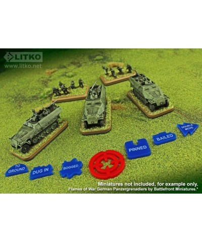 Command Token Set Compatible with FoW Blue (25) $42.67 Game Accessories