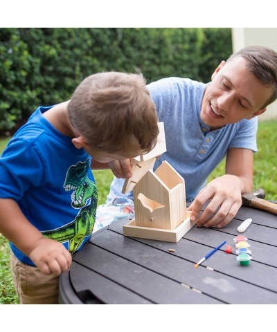 Birdhouse Kit for Adults Children to Build Bird House Kits Kids Paint Houses Wooden Birdhouses DIY Paintable Craft $50.65 Cra...