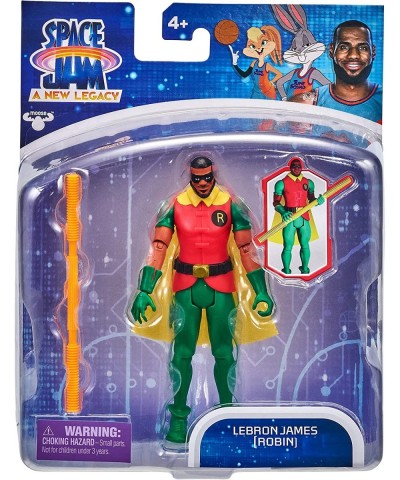 Moose Toys Space Jam: A New Legacy - Baller Action Figure - 5" Lebron James (Robin) Multicolor (14602) $17.49 Action Figures