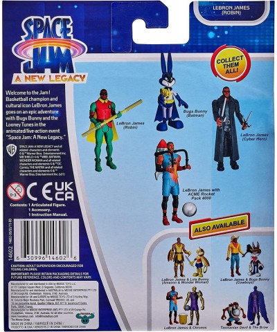 Moose Toys Space Jam: A New Legacy - Baller Action Figure - 5" Lebron James (Robin) Multicolor (14602) $17.49 Action Figures