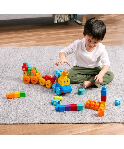 Bloks First Builders ABC Musical Train with Big Building Blocks Building Toys for Toddlers (50 Pieces) $26.61 Early Developme...