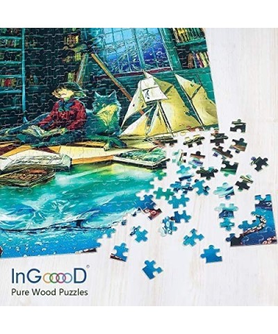 Ingooood- Jigsaw Puzzles 1000 Pieces for Adult- Fantasy Series- Boundless_IG-0407 Entertainment Wooden Puzzles Toys $30.04 Ji...