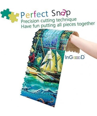 Ingooood- Jigsaw Puzzles 1000 Pieces for Adult- Fantasy Series- Boundless_IG-0407 Entertainment Wooden Puzzles Toys $30.04 Ji...