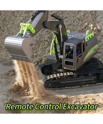 RC Excavators Toys for Boys and Kids - Best Birthday Gift Ideas for Age 4-7 8-12 Year Old Boys Remote Control Construction Ve...