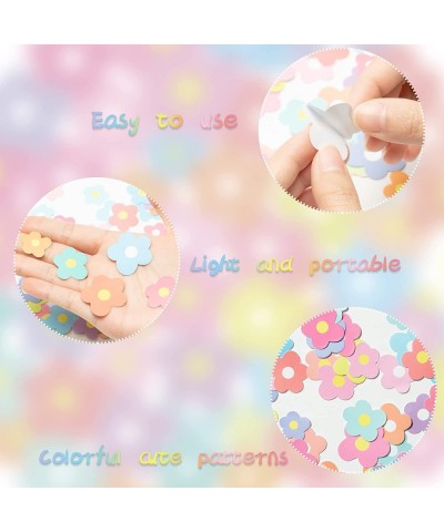 60PCS Mini Flower Stickers for Scrapbooking Mini Flower Shapes Stickers for Water Bottle Kids Self-Adhesive Flower Arts Craft...