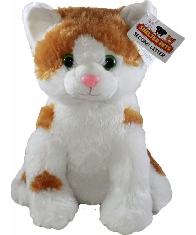 Series Two: Jeffrey - 10" Orange and White Cat Plush Toy Stuffed Animal - Based on Real-Life Adopted Pets - Benefiting The An...