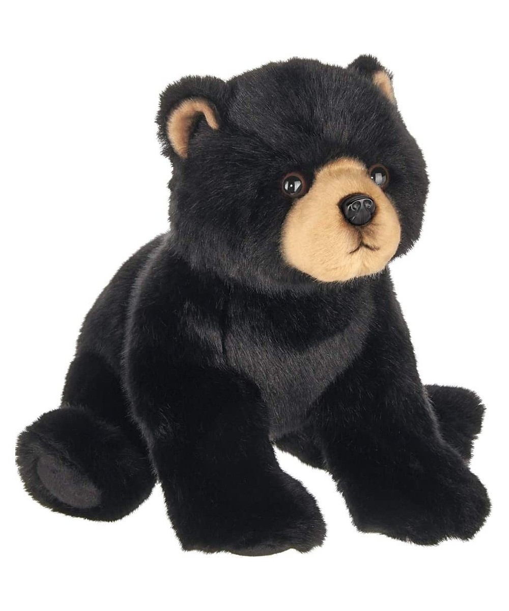 Berington Asher Plush Black Bear Stuffed Animal 13 Inches $42.32 Stuffed Animals & Teddy Bears